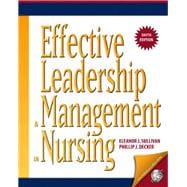 Effective Leadership and Management in Nursing 9780131780941