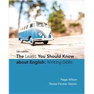 The Least You Should Know About English Writing Skills 9781305960947