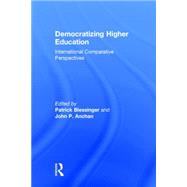 Democratizing Higher Education: International Comparative Perspectives 9781138020948