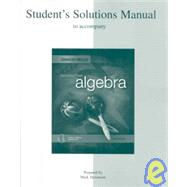 Student's Solutions Manual for Introductory Algebra 9780073360959