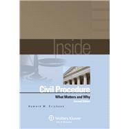 Inside Civil Procedure What Matters and Why 9781454810971