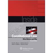 Inside Constitutional Law What Matters and Why 9781454810988