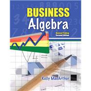 Business Algebra 9781465240989