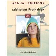 Annual Editions: Adolescent Psychology, 8/e 9780078050992