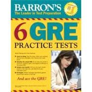 Barron's 6 Gre Practice Tests 9781438001005
