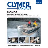 Clymer Manuals Honda Outboard Shop Manual 9781620921005
