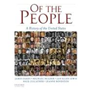 Of the People A History of the United States 9780195371031