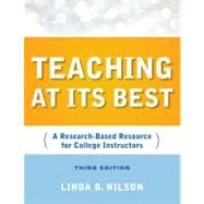 Teaching at Its Best: A Research-Based Resource for College Instructors, 3rd Edition 9780470401040