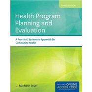 Health Program Planning and Evaluation (Book with Access Code) 9781284021042