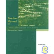 Theories of Psychotherapy and Counseling: Student Manual : Concepts and Cases 9780534531058