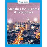 Statistics for Business & Economics 9781337901062