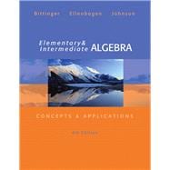 Elementary and Intermediate Algebra Concepts and Applications, Plus MyLab Math/MyLab Statistics -- Access Card Package 9780321901064