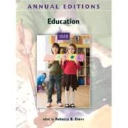 Annual Editions: Education 12/13 9780078051067
