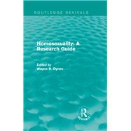 Homosexuality 9781138281073