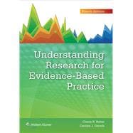 Understanding Research for Evidence-based Practice 9781451191073
