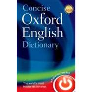 Concise Oxford English Dictionary Main edition 9780199601080