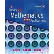 A Survey of Mathematics with Applications, Expanded Edition 9780321501080