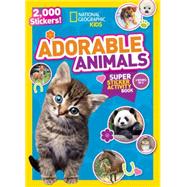National Geographic Kids Adorable Animals Super Sticker Activity Book 9781426321085