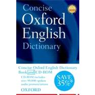 Concise Oxford English Dictionary Book & CD-ROM Set 9780199601103