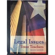 Legal Issues for Texas Teachers 9780757581113