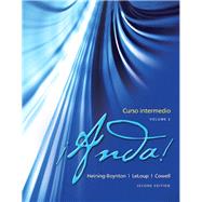 ¡Anda! Curso intermedio, Volume 2 Plus MySpanishLab (one semester with eText -- Access Card Package 9780205981137