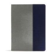 CSB Apologetics Study Bible for Students, Gray/Navy LeatherTouch, Indexed 9781433651144