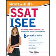 McGraw-Hill's SSAT/ISEE, 3rd Edition 9780071781152
