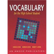 Vocabulary for the High School Student 9781567651157