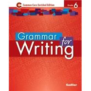 Grammar for Writing ©2014 Student Edition Level Red, Grade 6 (Softcover) (89460) 9781421711164