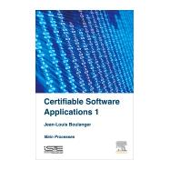 Certifiable Software Applications