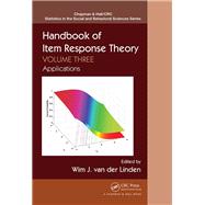 Handbook of Item Response Theory 9780367221188