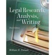 Legal Research, Analysis and Writing, 2nd Edition 9781133481188