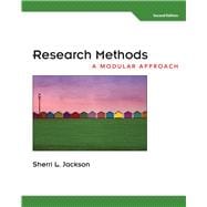 Research Methods A Modular Approach 9780495811190