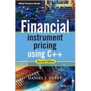 Financial Instrument Pricing Using C++ 9780470971192