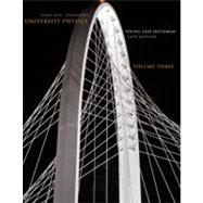 University Physics Volume 3 (Chs. 37-44) 9780321751201