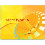 MicroType 6 Windows Network Site License DVD (with Quick Start Guide) 9781111571207