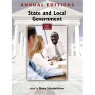 Annual Editions: State and Local Government, 15/e 9780078051210