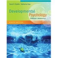 Cengage Advantage Books: Developmental Psychology Childhood and Adolescence 9781133491231