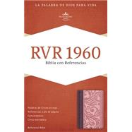 RVR 1960 Biblia con Referencias, borravino/rosado símil piel 9781433691232