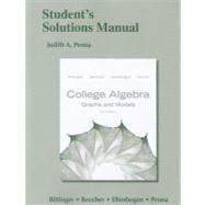 Student's Solutions Manual for College Algebra Graphs and Models 9780321791252