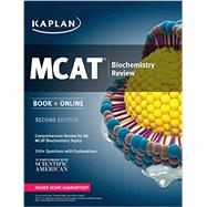 Kaplan MCAT Biochemistry Review: Book + Online (Kaplan Test Prep) 9781625231253