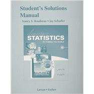 Student's Solutions Manual for Elementary Statistics Picturing the World 9780321911254