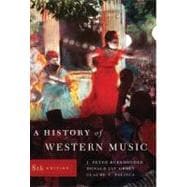 A History in Western Music 9780393931259