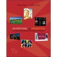 Advertising and Promotion: An Integrated Marketing Communications Perspective w/ Premium Content Card 9780073101262