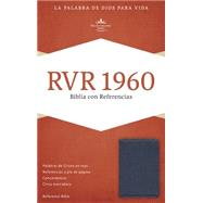 RVR 1960 Biblia con Referencias, azul zafiro, imitación piel 9781433691270