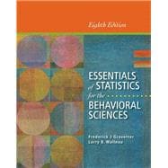 Essentials of Statistics for the Behavioral Sciences: CSS Bundle 9781285891293