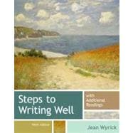 Steps to Writing Well with Additional Readings 9781133311294