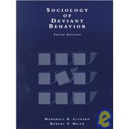 Sociology of Deviant Behavior