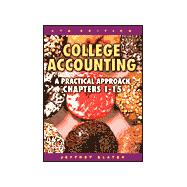 College Accounting: A Practical Approach Chapters 1 to 15 9780130911308