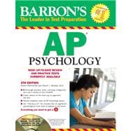 Barron's AP Psychology with CD-ROM, 5th Edition 9781438071312